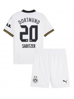 Borussia Dortmund Marcel Sabitzer #20 Dječji Rezervni Dres kompleti 2024-25 Kratak Rukavima (+ kratke hlače)